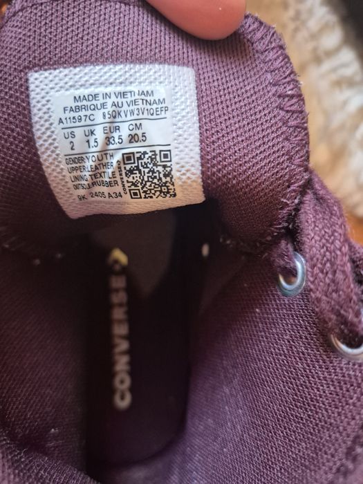 Детски кецове Converse