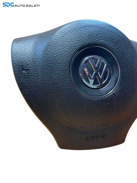Airbag de pe Volan Modelul cu Comenzi Capac Fisurat Volkswagen Passat CC 2008 - 2012 Cod 3C8880201L [C3874]