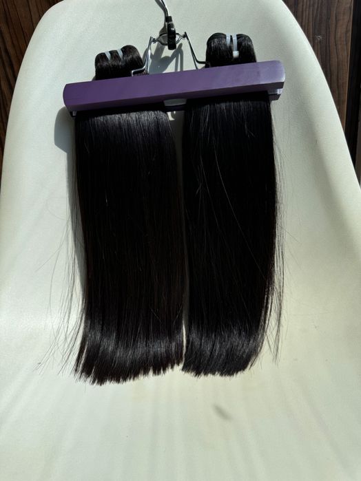 100% Естествена Коса, Топ Качество, 1 донор, Супер Плътна с Дебел Край