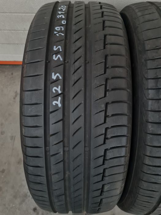 Летни гуми 4 броя CONTINENTAL PremiumContact6 225 55 R19 дот 3120