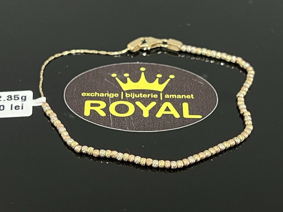 Bijuteria Royal CB : Bratara dama aur 14k 585   2,35 gr