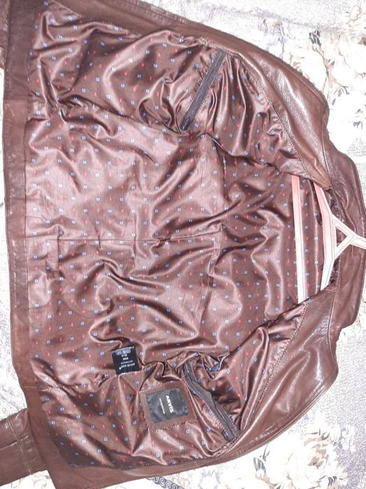 Куртка кожаная натуральная