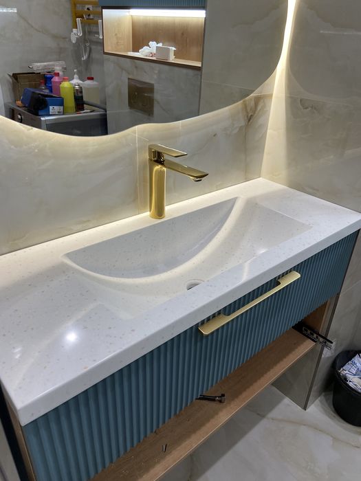 Столешница из акрилового камня,столешница ванны, литая раковина: 70 000 ...