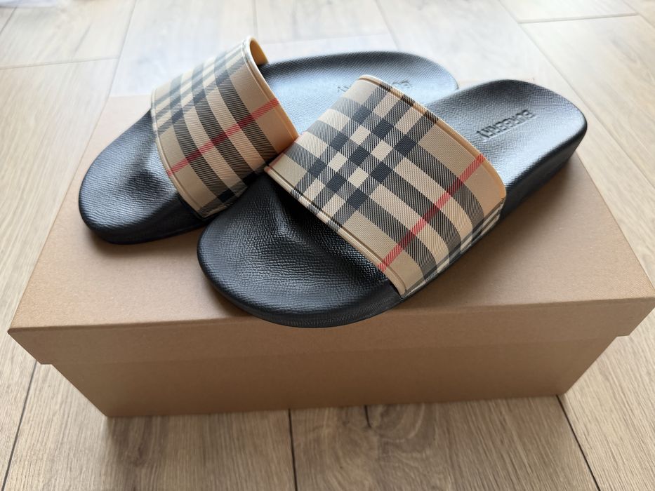 Женские сланцы Burberry оригинал