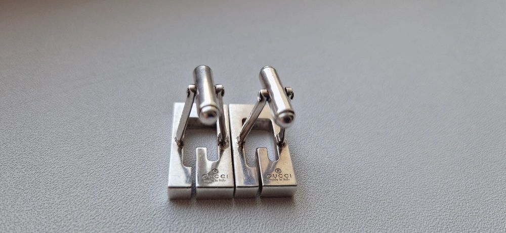Gucci cufflinks  argint