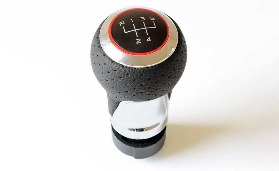 Nuca PIELE NATURALA perforata schimbator viteze - Audi A4 (B8) A5 Q5