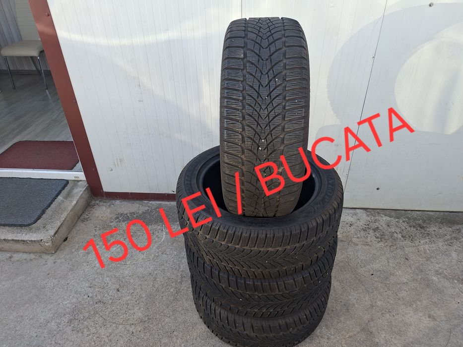150 lei bucata! Set anvelope M+S/IARNA 235 50 r18 Dunlop