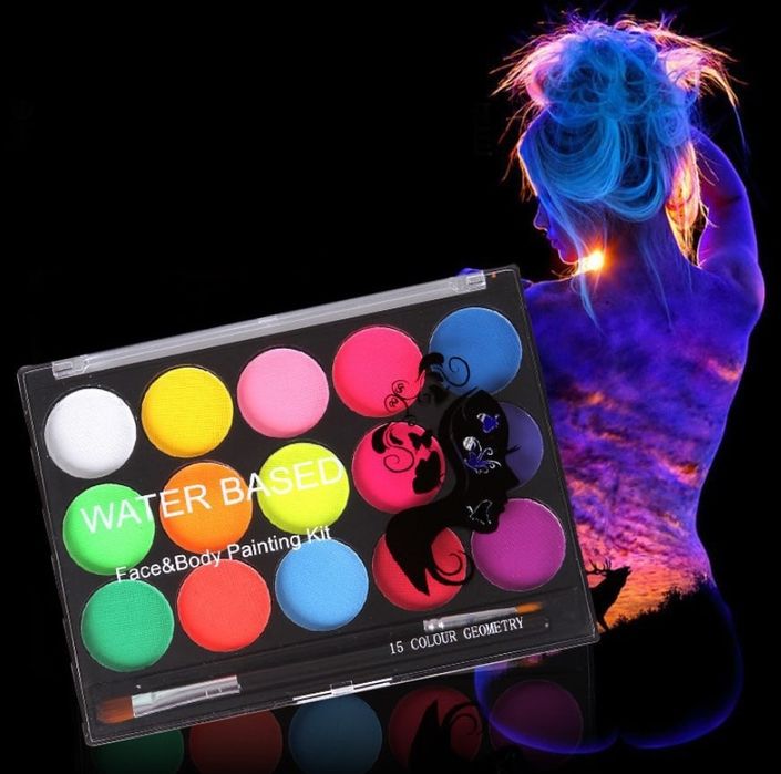 Аквагрим.  Краски для лица и тела