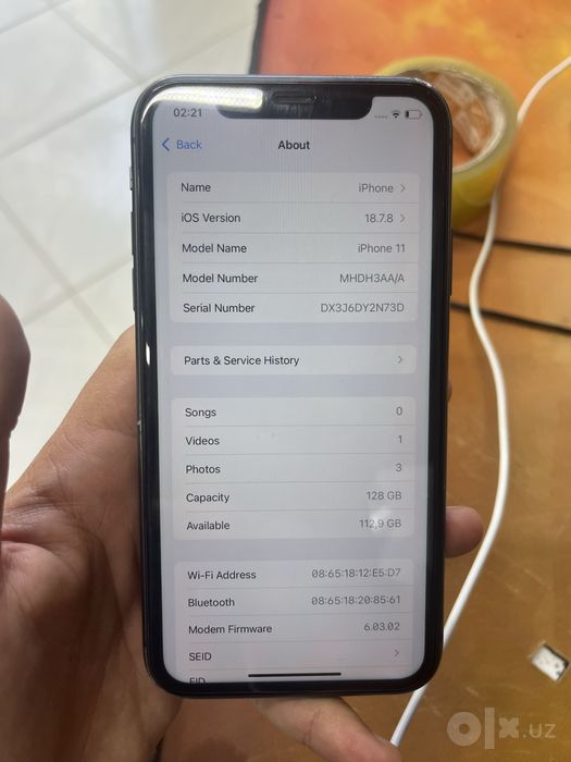 Iphone 11 128/74