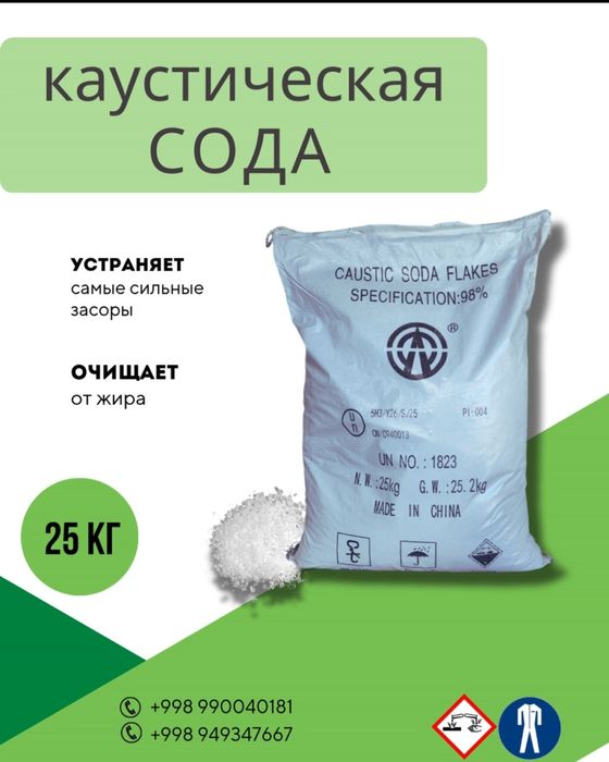 Каустическая сода (CAUSTIC SODA)