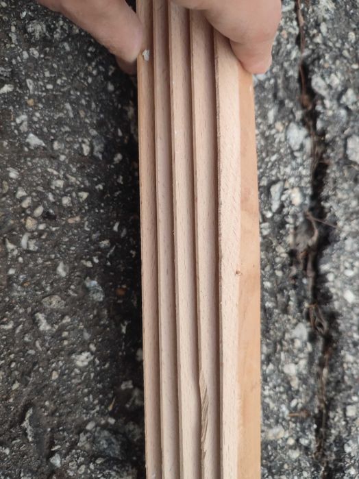 Дървени первази за под/таван