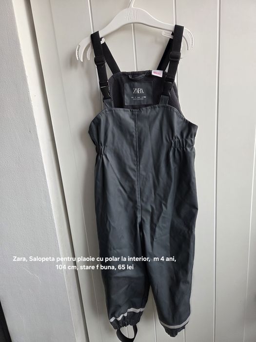 Geaca si salopeta pentru ploaie,  Zara, m 104 cm