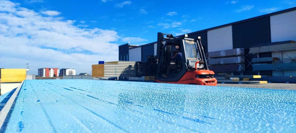 NOU Panouri sandwich DIAMOND Silver / containere