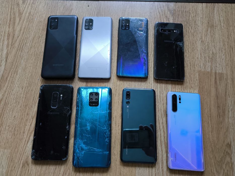 Telefoane pt piese sau reparație !!Sunt 8 bucăți se vând doar toate !