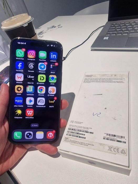 Iphone 14 pro max, 128 gb