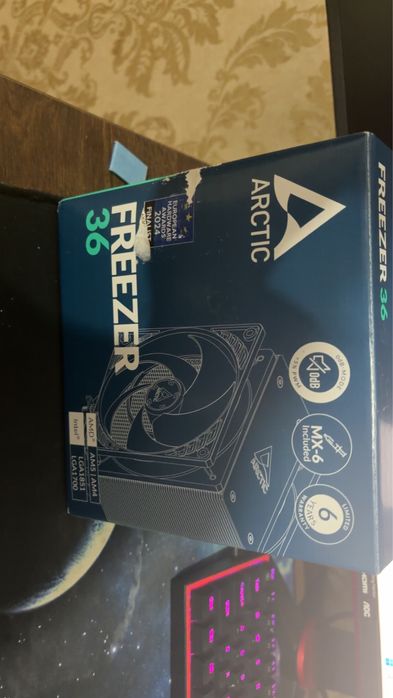 Cooler artic freezer 36, 120mm, intel/amd