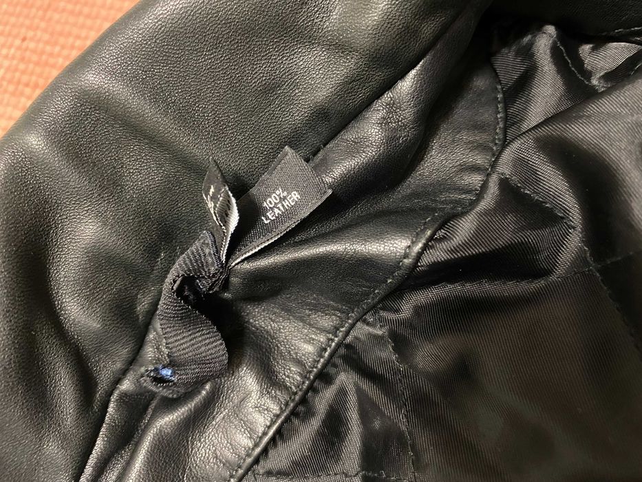''BLK DNM Leather Biker Jacket''оригинално кожено яке М размер