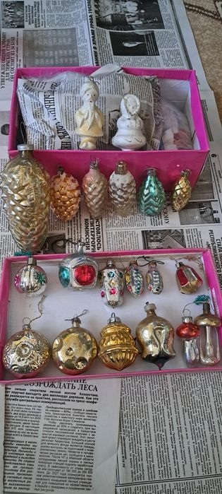 Ёлочные  игрушки СССР