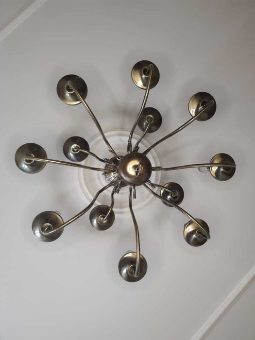 Люстра 12 рожковая № р1249