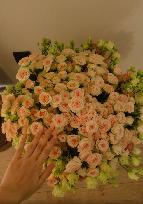 Красивый букет из 101роз