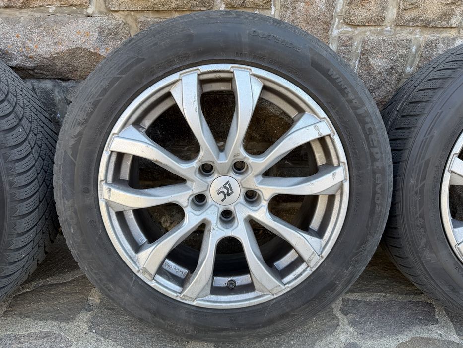 Jante cu anvelope iarna 225/55/17 audi a6 c7