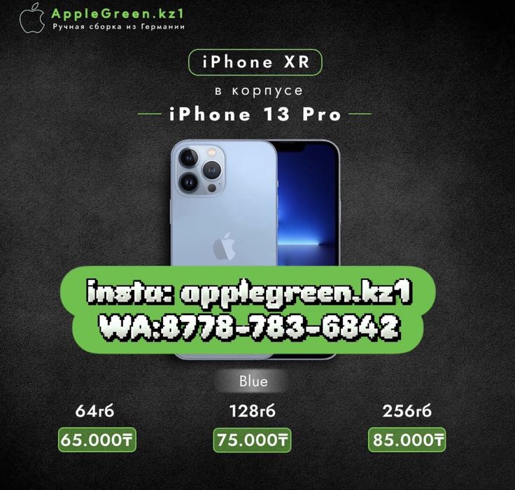 iPhone Xr в корпусе 13 Pro