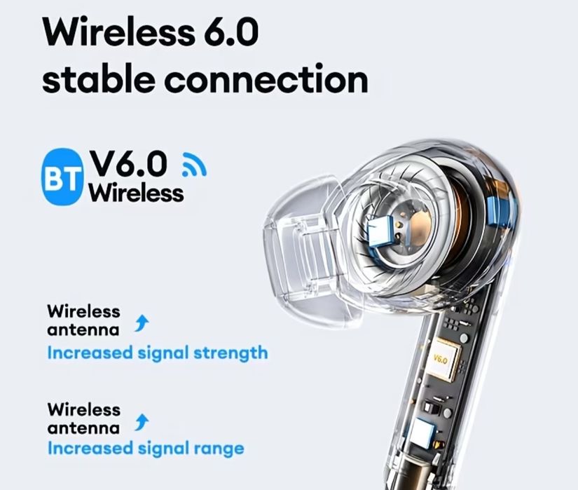 Philips безжични слушалки 360°стерео звук 21h батерия три цвята Нови