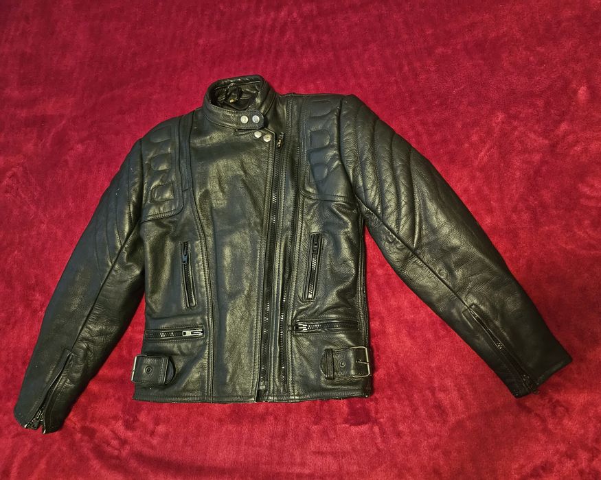 Мъжко кожено яке за мотор