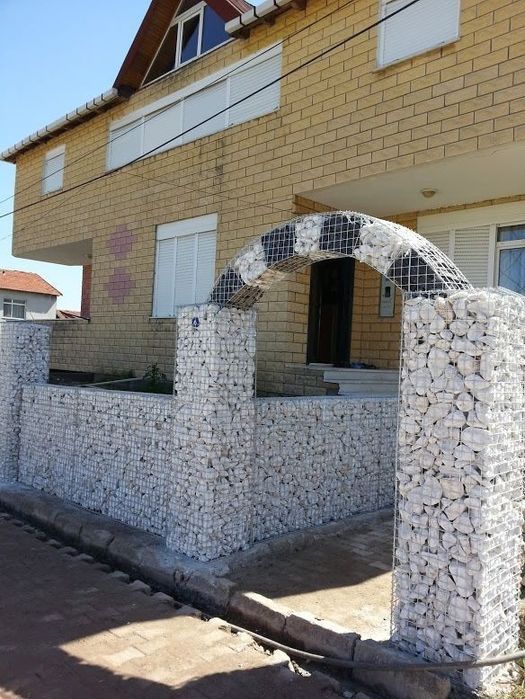 Белый камен для  габион