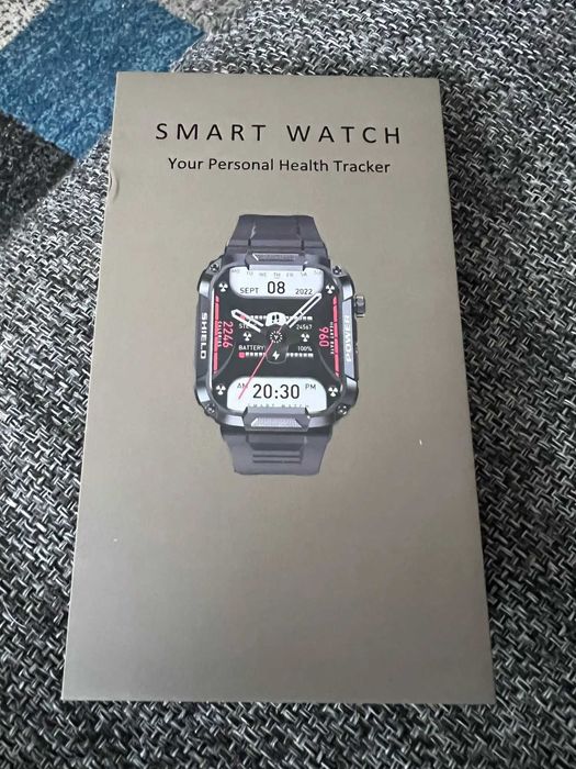 Мъжки военен смарт часовник MELANDA 1.85 Bluetooth Call Smartwatch