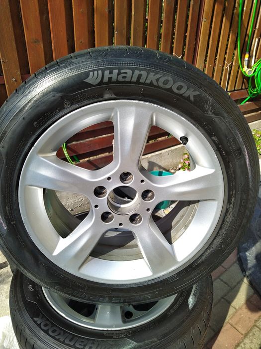 Roti, jante din aliaj cu anvelope (cauciucuri) 205/55/16 Mercedes Seat