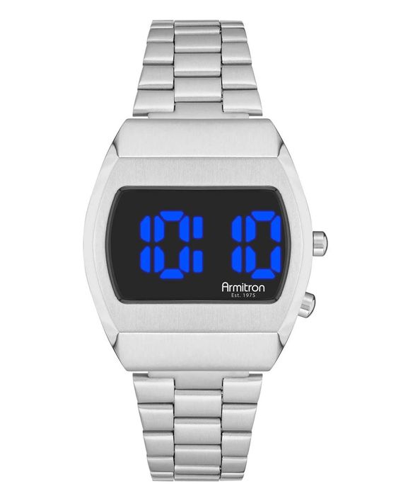 Ceas de mână digital bărbătesc  Armitron Sport Retro argintiu,sigilat