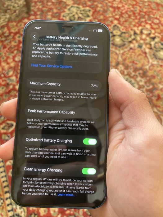 iphone 12 toniq holatta