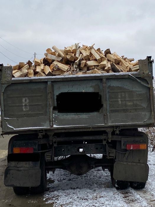 Дрова, колотые, тополь