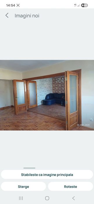 Usi de lemn masiv ! Perete despărțitor!