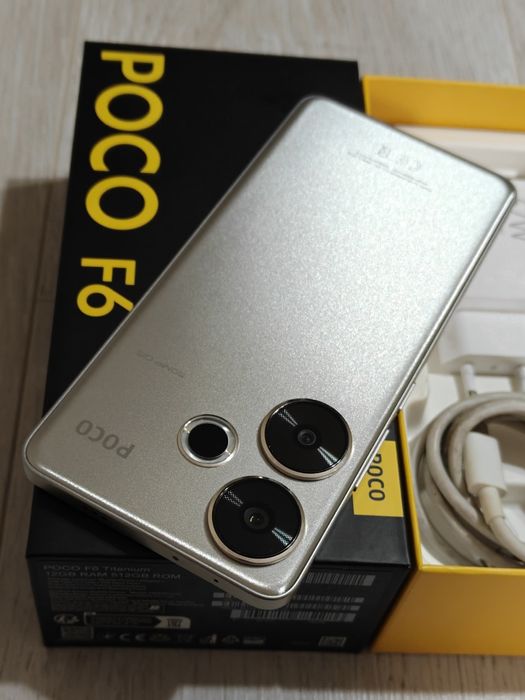 Poco F6 512 gb Ram 16 5G полный комплект