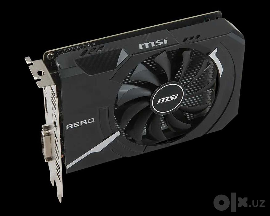 MSI GTX 1050 Ti AERO 4GB, рабочая видеокарта
