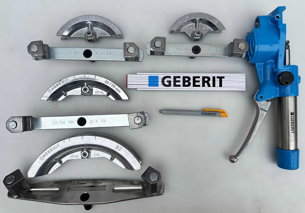 Geberit Mepla - Ръчен хидравличен тръбогиб неразличим от нов!