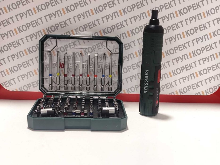 Електрическа Отвертка на Parkside с накрайници