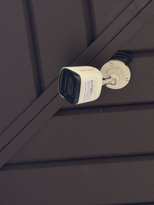 Установка камер видеонаблюдения