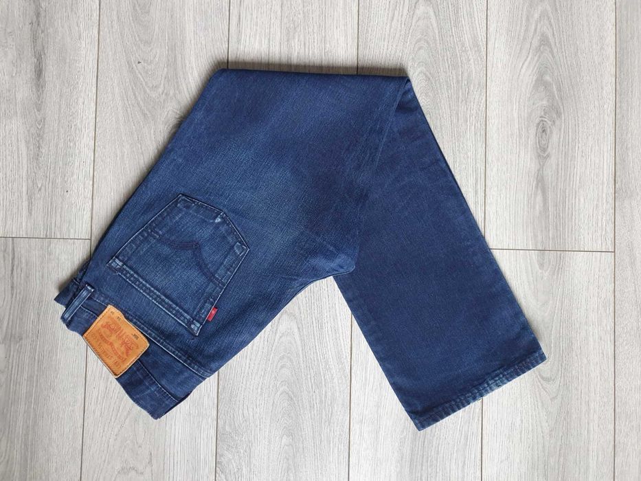 Blugi LEVI'S 504 (White Oak Cone Denim) - Marime W34 L30 (Talie 92 cm)