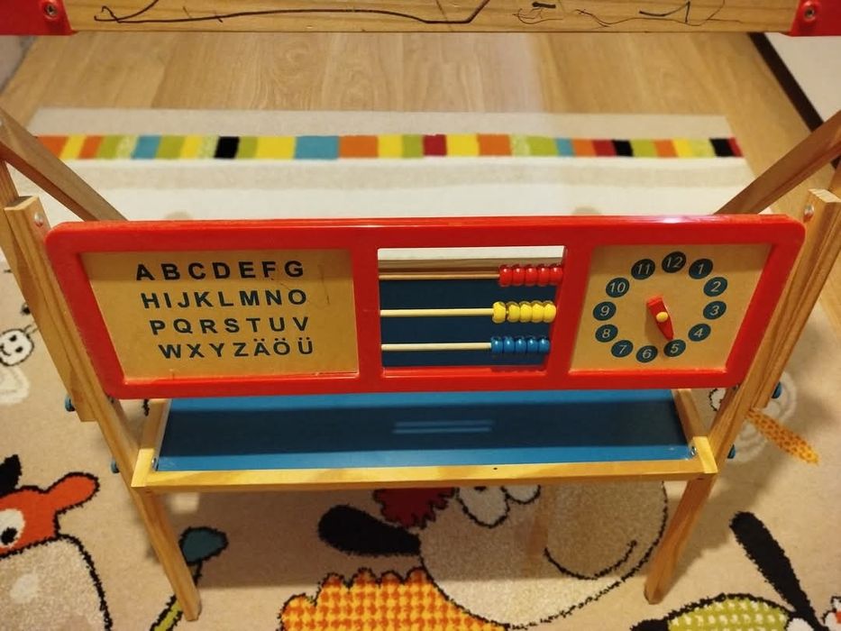 Занимателна дъска за рисуване - двустранна