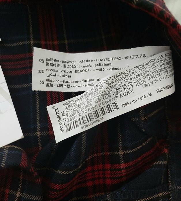 Pantaloni leggings carouri Zara