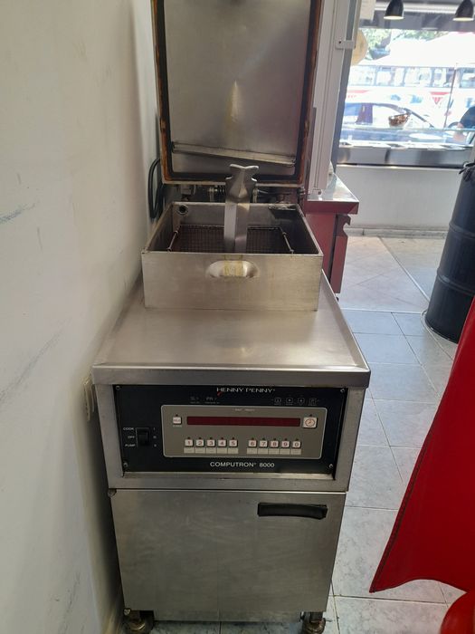 Машина за панирано пиле американска на газ