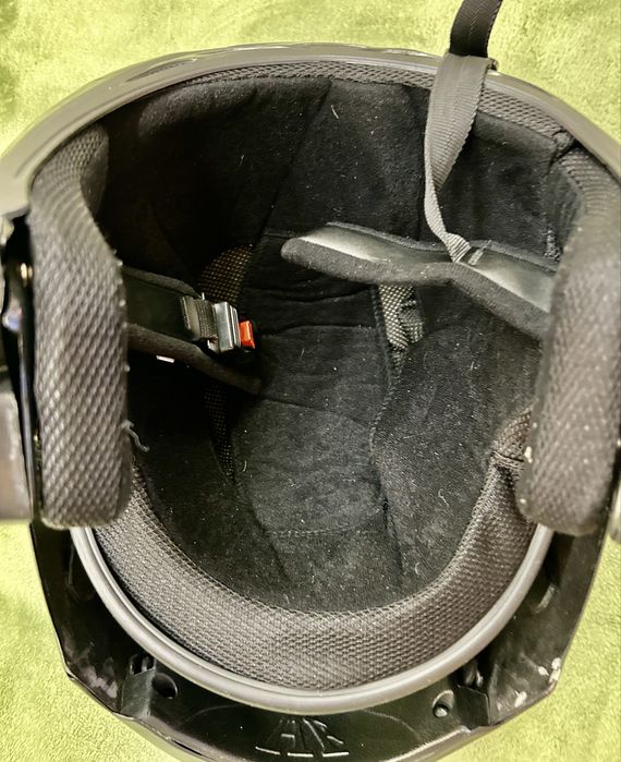 Casca moto flip-up neagra