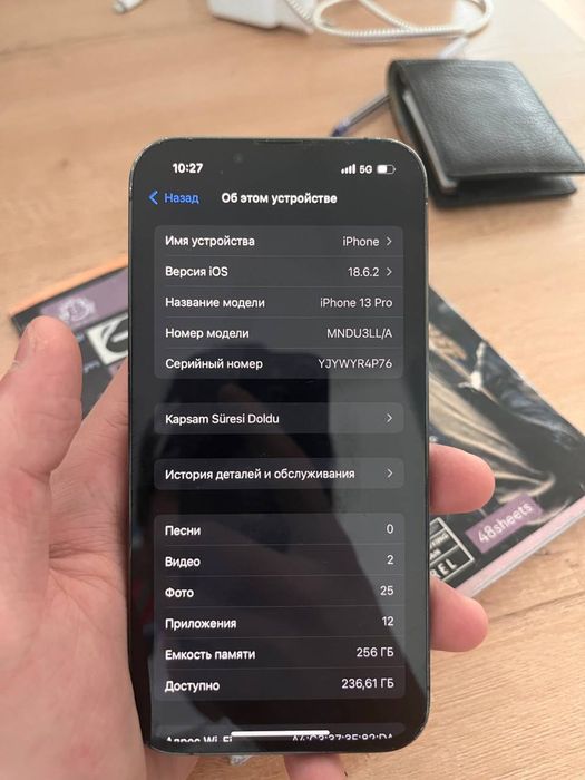 Iphone 13 pro зеленый (256 GB)