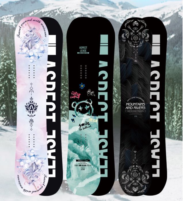 Сноуборд, Новый Отличного Качества! Доска от бренда “ASPECT LEASE”