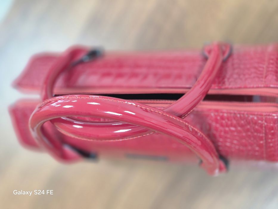 Сумка женская красная