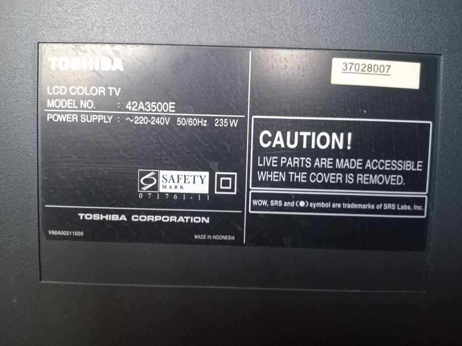 Телевизор Тошиба