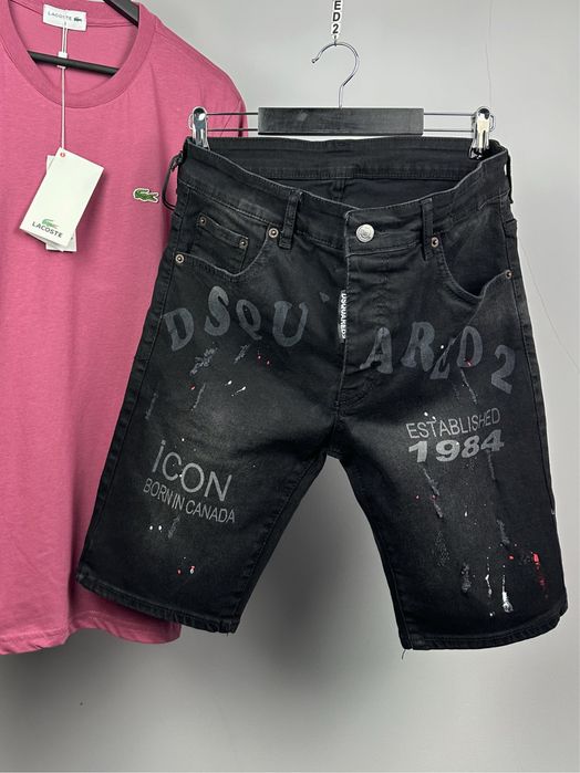 Dsquared  брутални мъжки къси  дънки